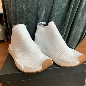 HARD TO FIND all white adidas NMD_CS1s